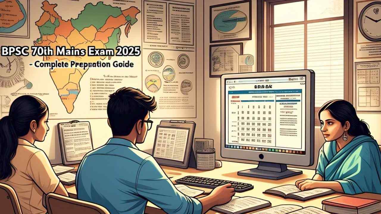 बीपीएससी 70वीं मुख्य परीक्षा 2025 – सम्पूर्ण तैयारी गाइड